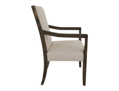 Verona - Upholstered Dining Armchair - Ivory