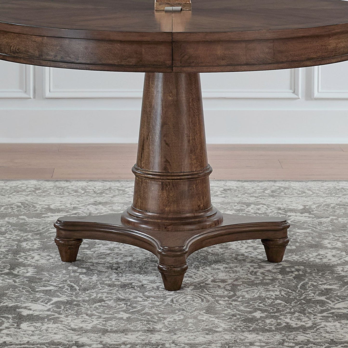 Harrison Heights - Round Pedestal Table Base - Sienna