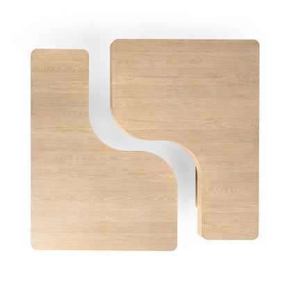 Melina - 2 Piece Coffee Table - Coastal Drift