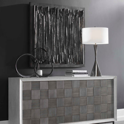 Emerge - Modern Wooden Wall Decor - Dark Brown