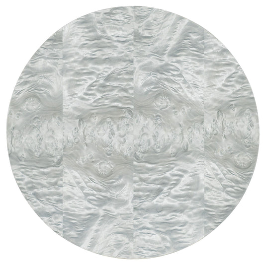 Melange - Emile Accent Table - Pearl Silver