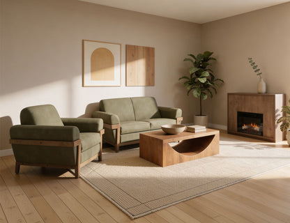 Mezquite - Armchair - Suculent Green
