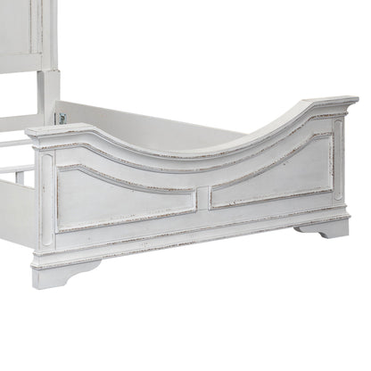 Magnolia Manor - King Panel Footboard - White