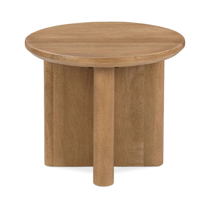 Montengo - Round End Table - Natural Maple