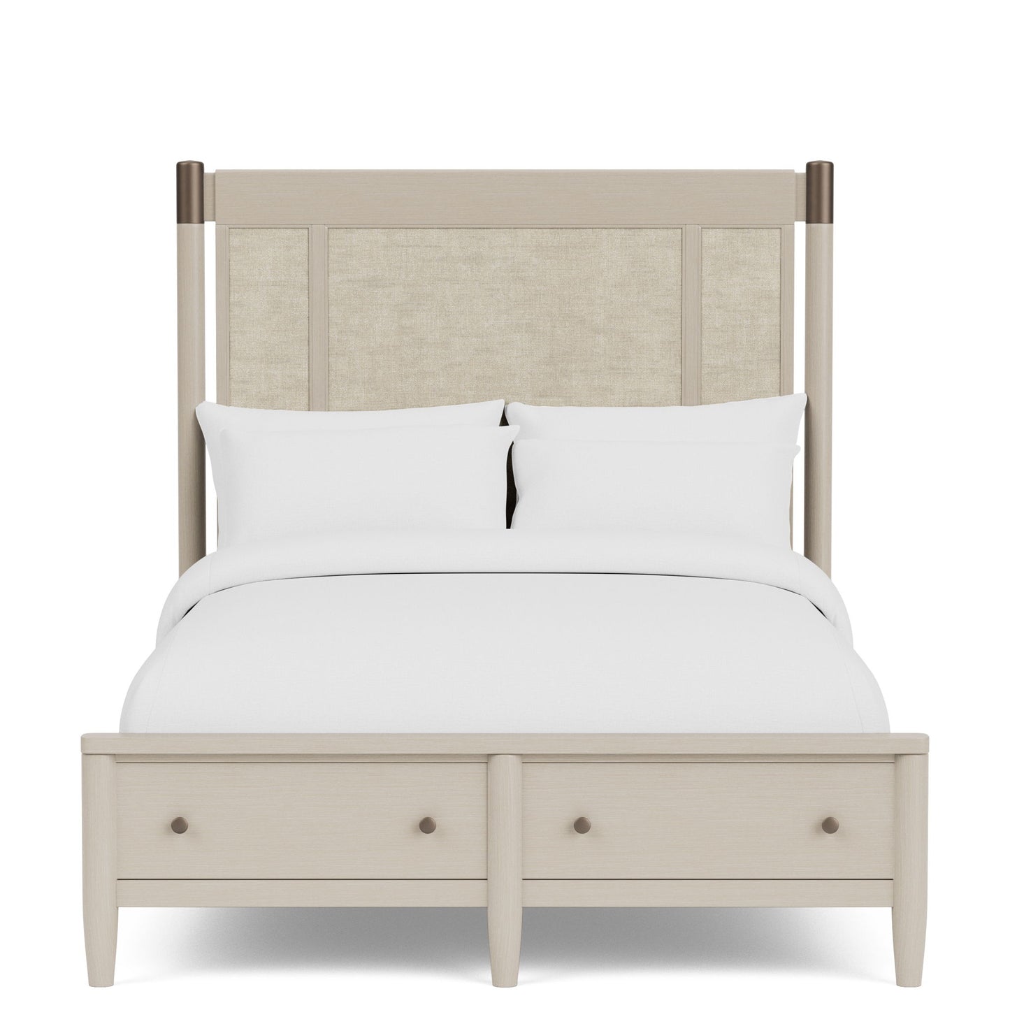 Laguna - Queen / King Storage Bed Rails - Beige