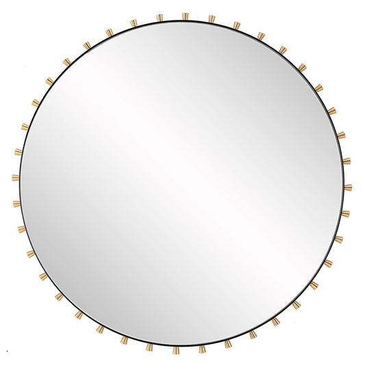 Cosmopolitan - Round Mirror - Black