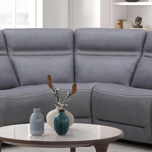 Cooper - Corner Wedge - Blue Gray - Gray