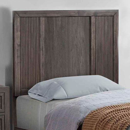 Modern Edge - Twin Panel Headboard - Caffe