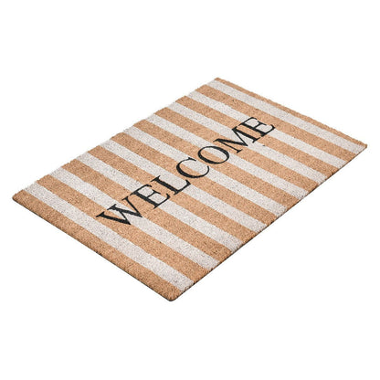 Doormats - Striped Welcome Doormat