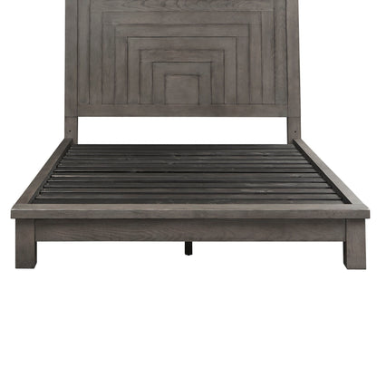 Modern Farmhouse - King Platform Footboard - Gray