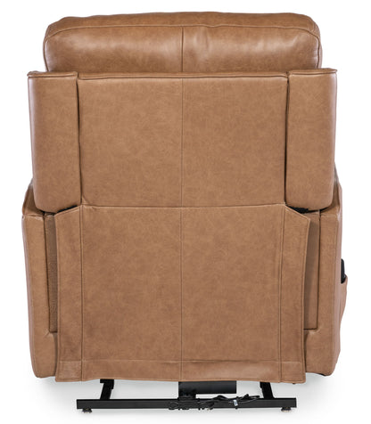 RC - Thyme Power Recliner With Power Headrest, Lumbar, And Lift - Light Brown