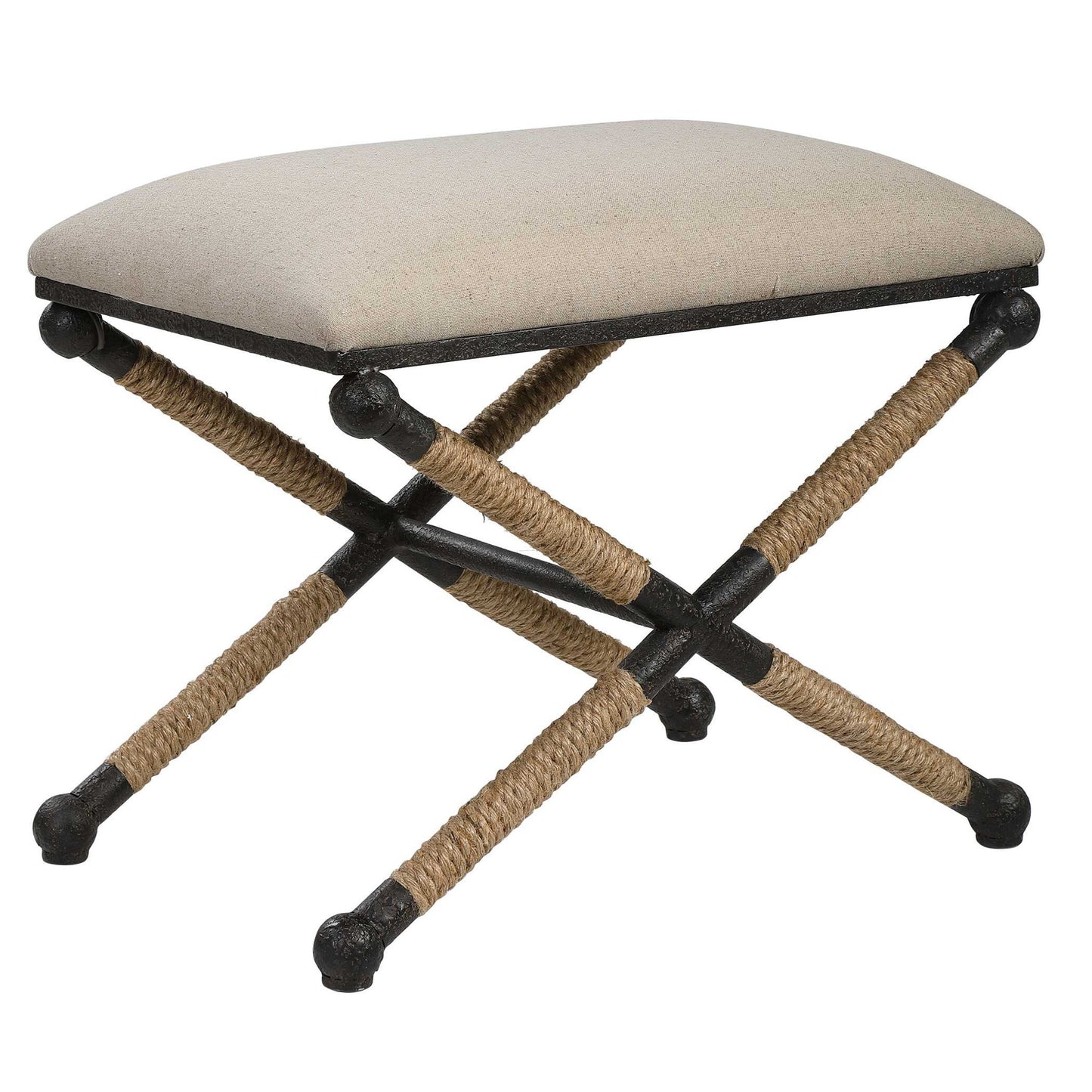 Firth - Small Bench - White