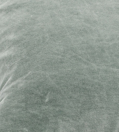 Heirloom - 16" x 36" SLD Velvet Pillow - Bay Green