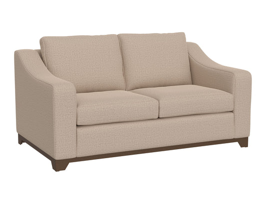 Natural Parota - Loveseat - Capuccino Brown