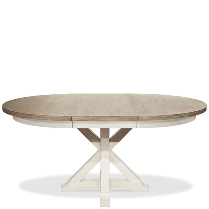 Myra - Round Dining Table Base - Paperwhite