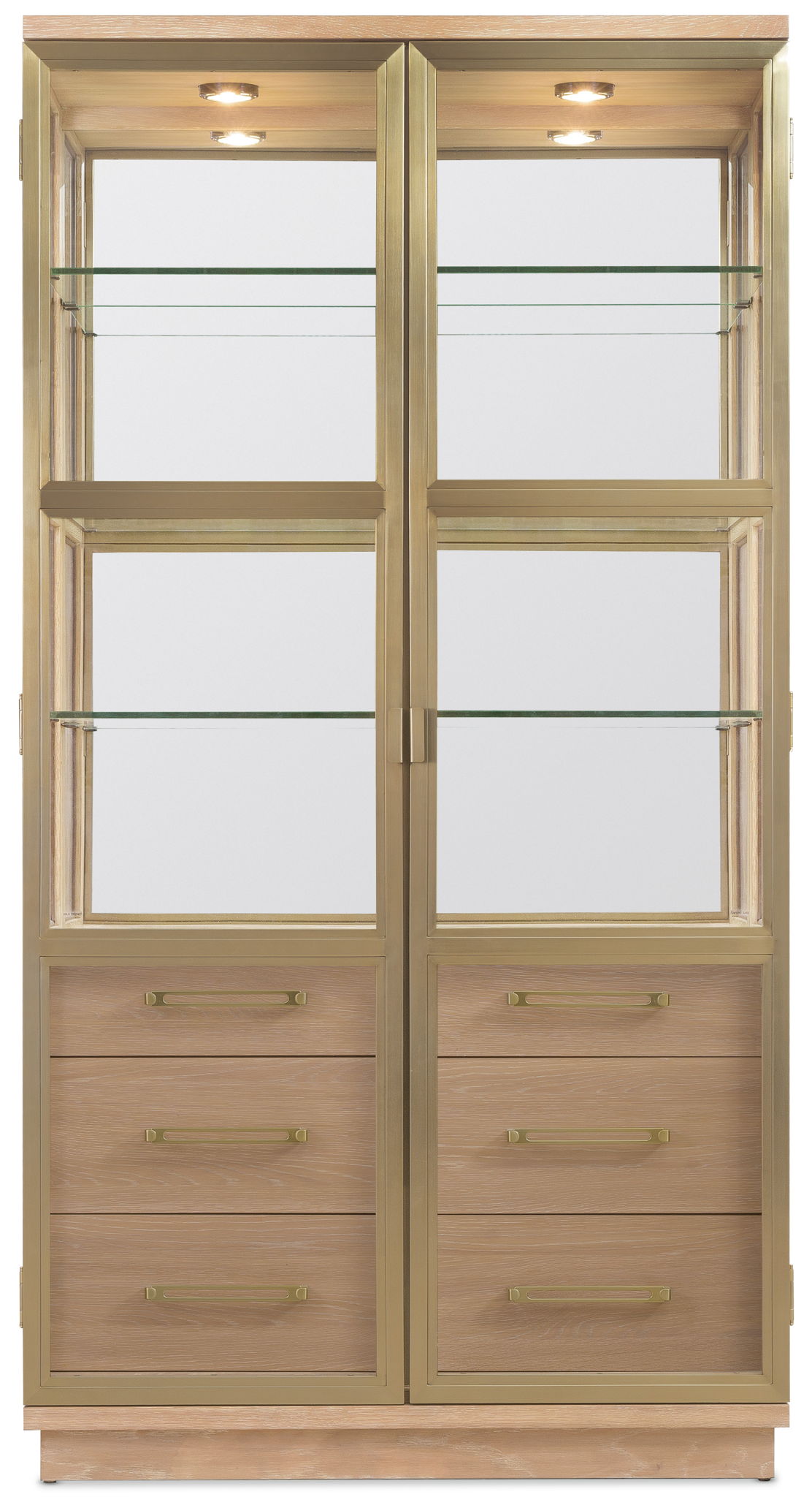 Banyon Bay - Display Cabinet - Desert Oak