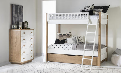 Margot - Trundle Unit - Desert Oak And Cloud White