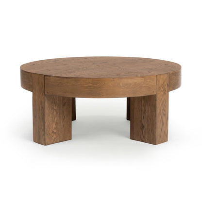Bristol - Round Coffee Table - Cafe Brown