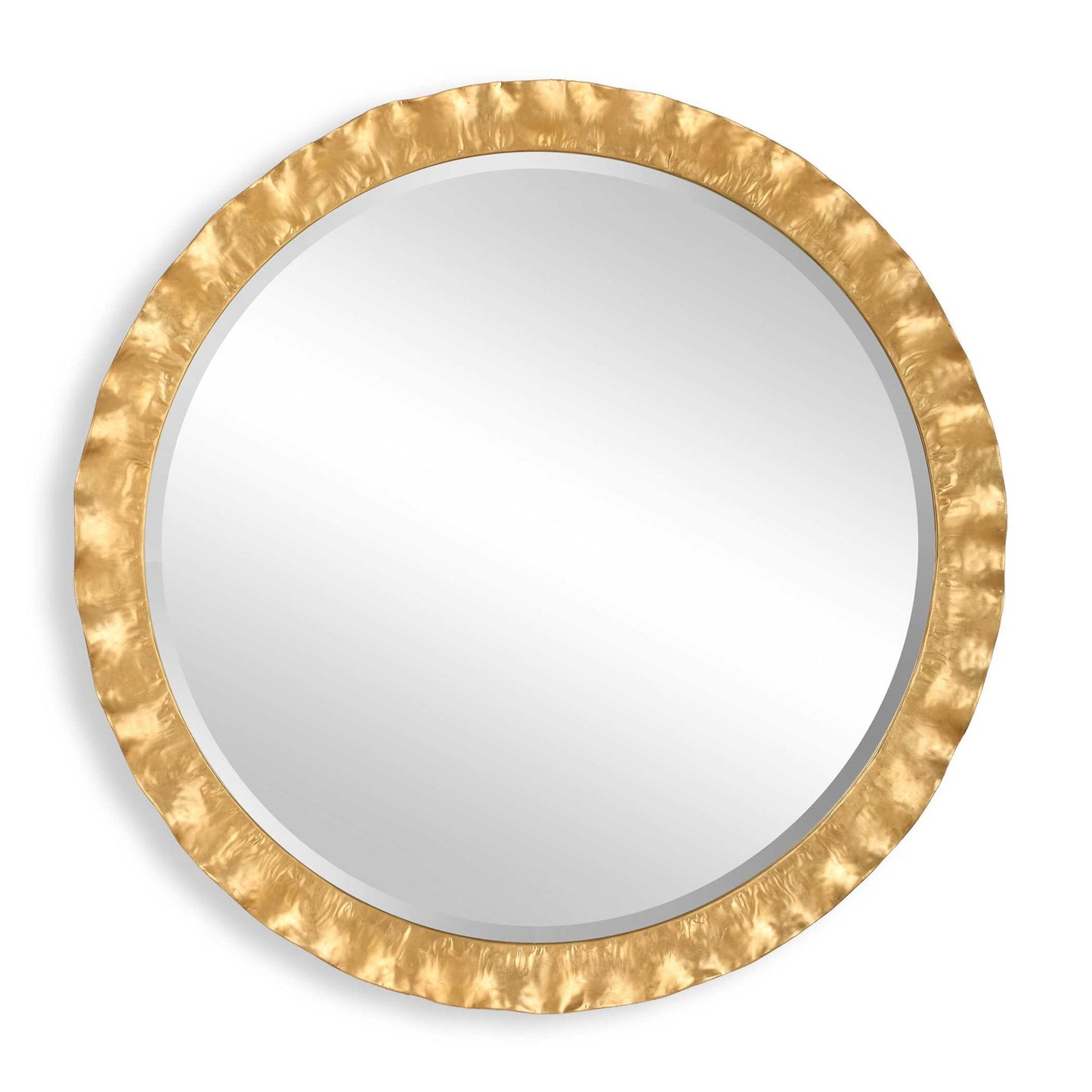 Haya - Round Mirror - Gold