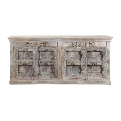 Alta - 4 Door Heavy Door Sideboard - Antique White