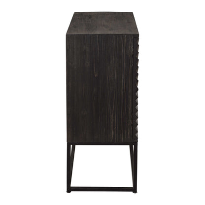 Zadie - Accent Cabinet - Ebony
