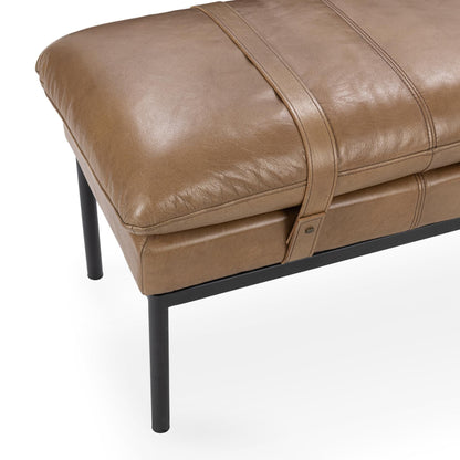 Celiah - Bench - Dark Brown