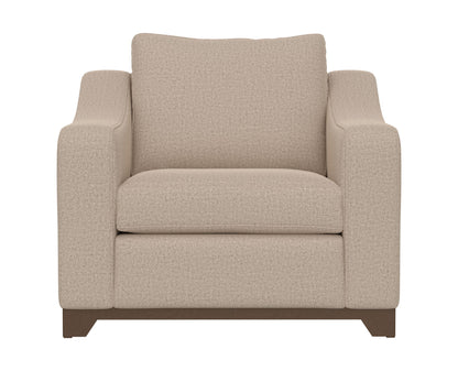 Natural Parota - Armchair - Capuccino Brown