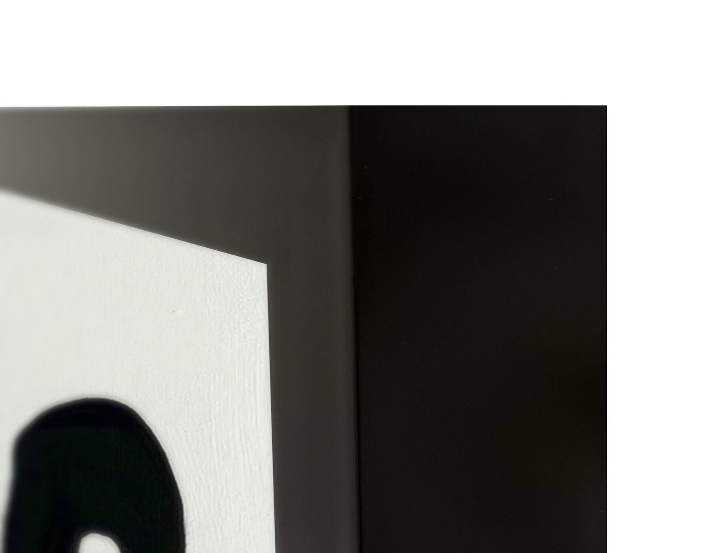 Mono - 48" x 72" Painting By Buddy Whitlock - Black / White