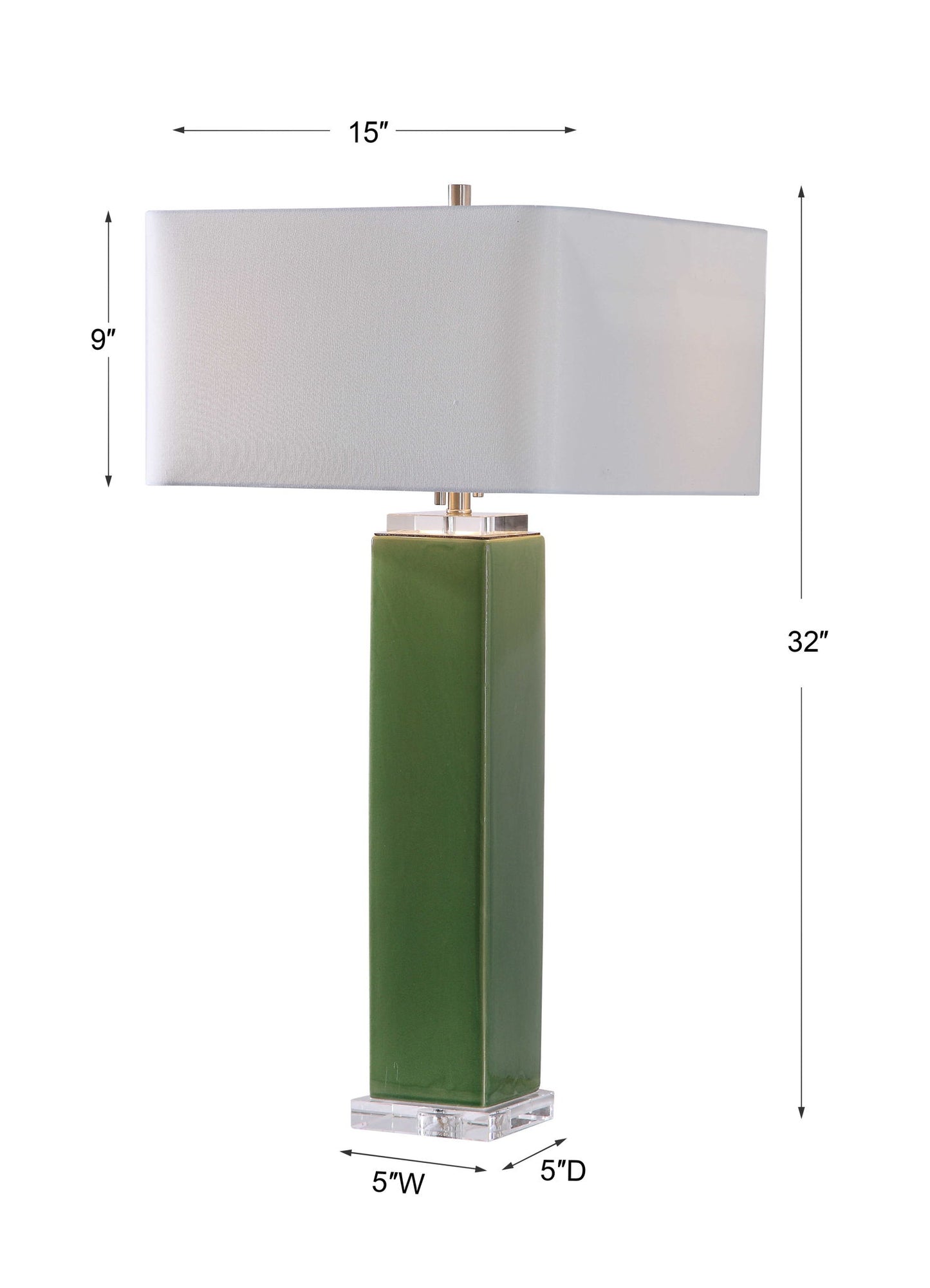 Aneeza - Table Lamp - Tropical Green