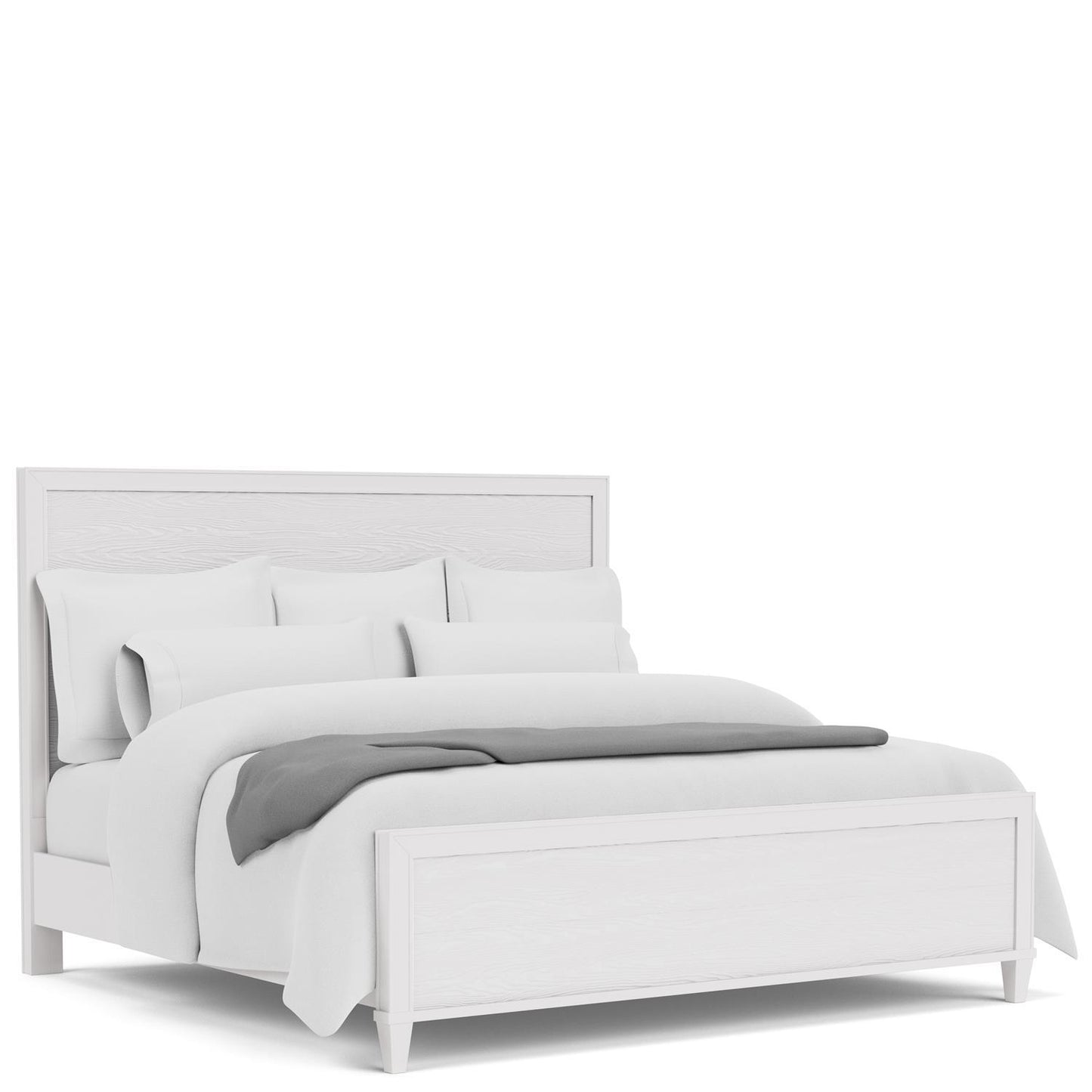Rosalie - Queen Panel Footboard - White