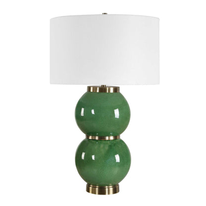 Banner - Spheres Table Lamp - Green