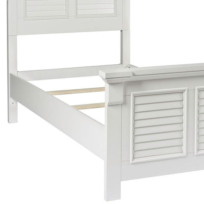 Summer House - Youth Panel Bed Rails - Oyster White