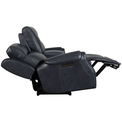 Clinton - Loveseat With Console P3 & ZG - Carmel Slate