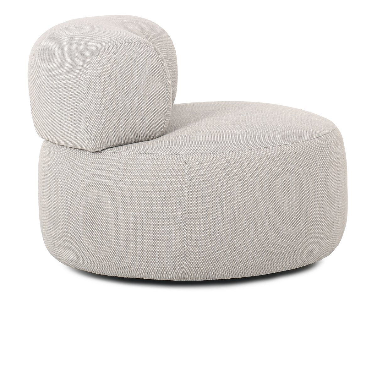 Ellis - Outdoor Swivel Lounge Chair - Light Gray