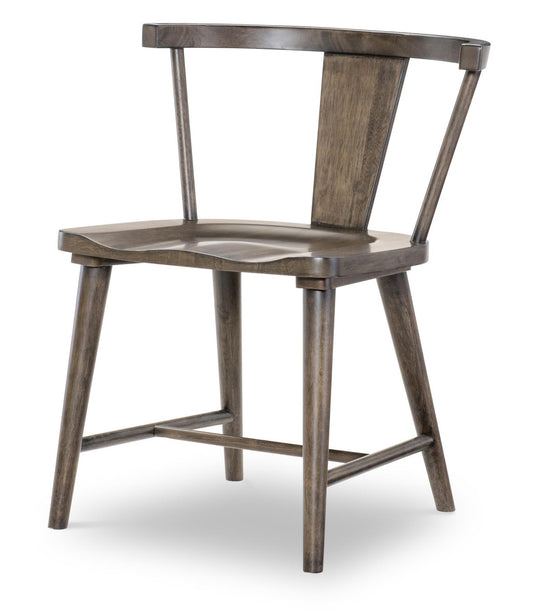 XXX's And OOO's - Splat Back Side Chair (Set of 2) - Cocoa