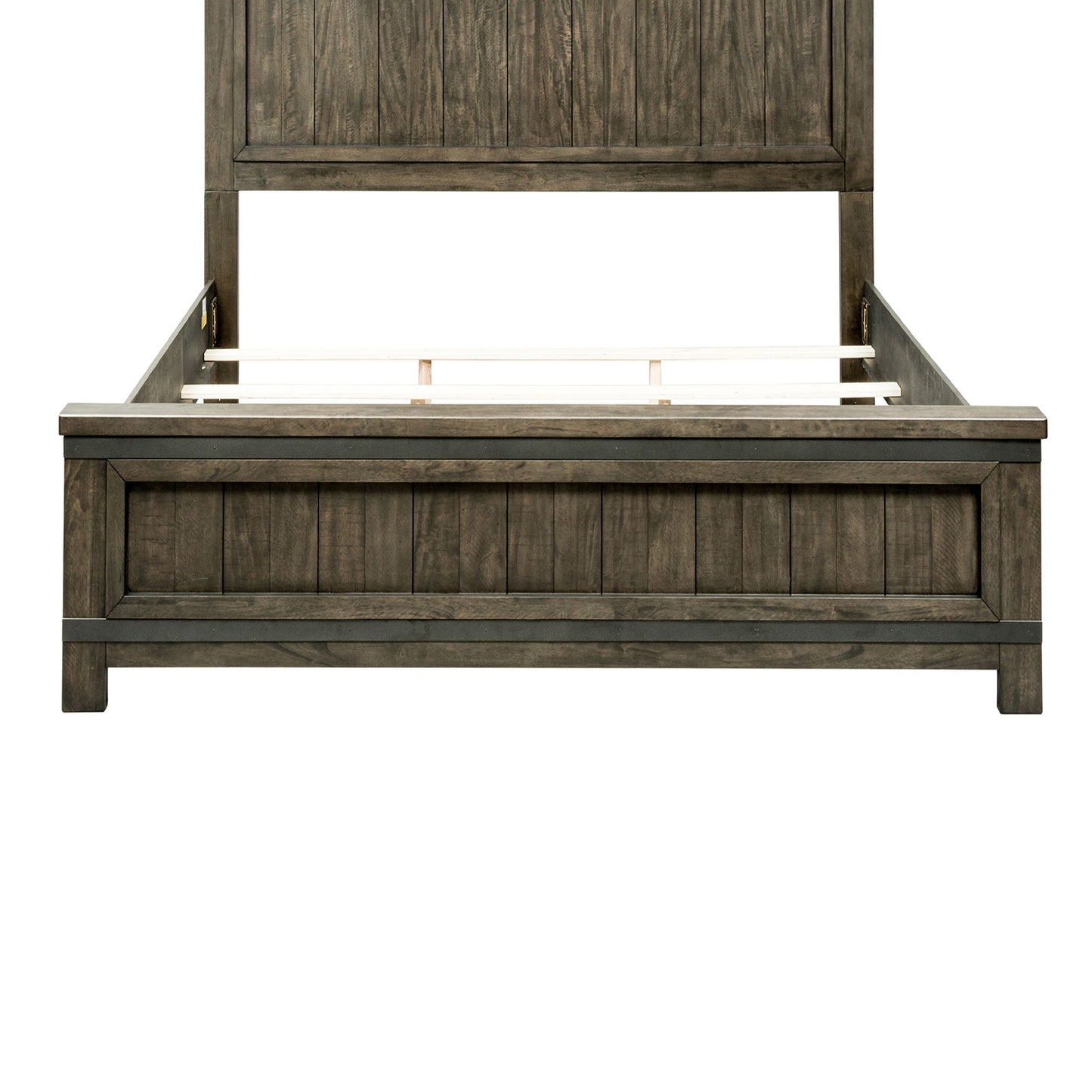 Thornwood Hills - King Panel Footboard - Dark Brown