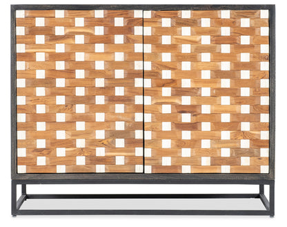 Commerce And Market - Weaver 2-Door Accent Chest - Dark Gray