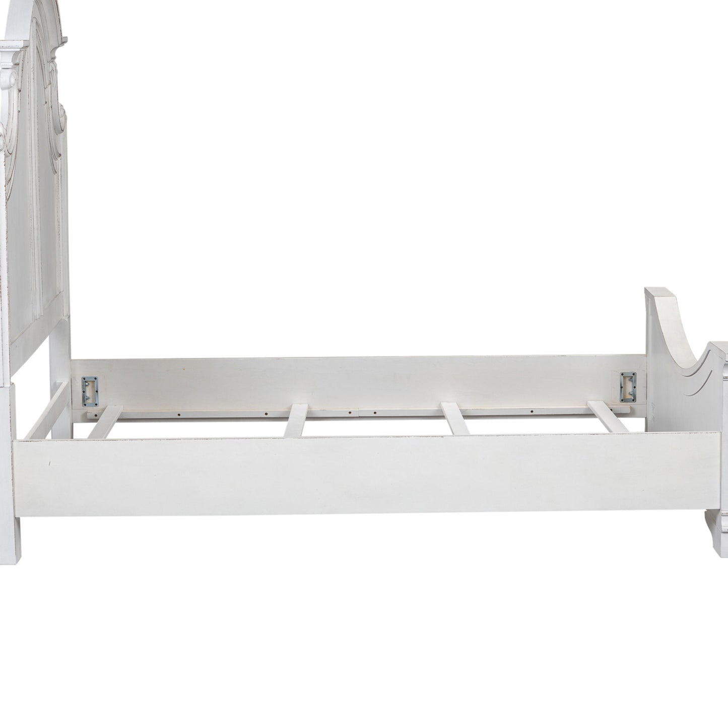 Magnolia Manor - California King Panel Bed Rails - White