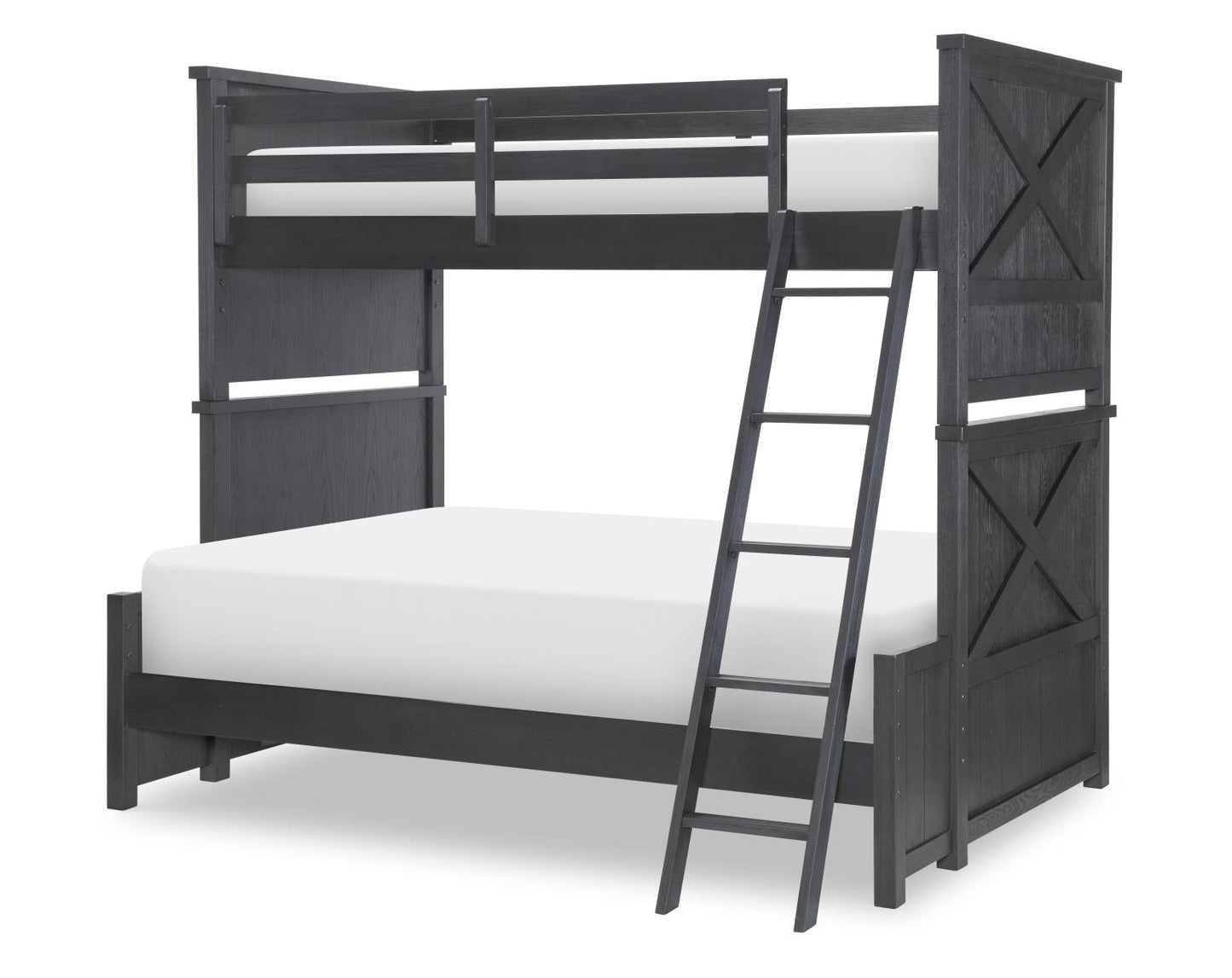 Flatiron - Full Bottom Bunk Extension - Black Midnight