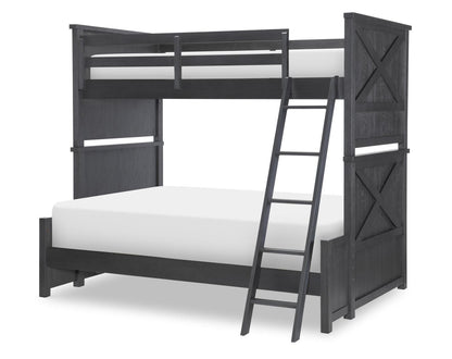 Flatiron - Full Bottom Bunk Extension - Black Midnight