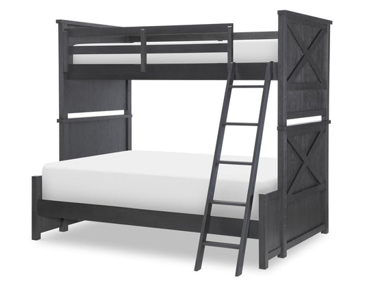 Flatiron - Full Bottom Bunk Extension - Black Midnight