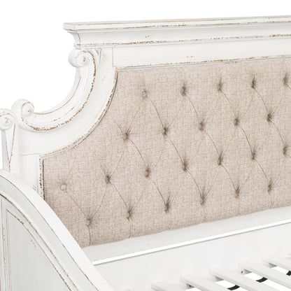 Magnolia Manor - Daybed Upholstered Back - White