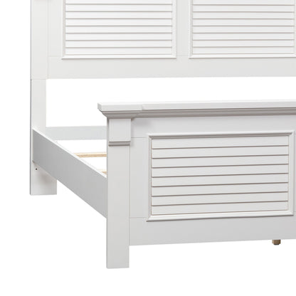 Summer House - Panel Bed Rails - White