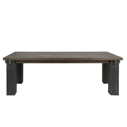 Duncan - Dining Table - Driftwood Black