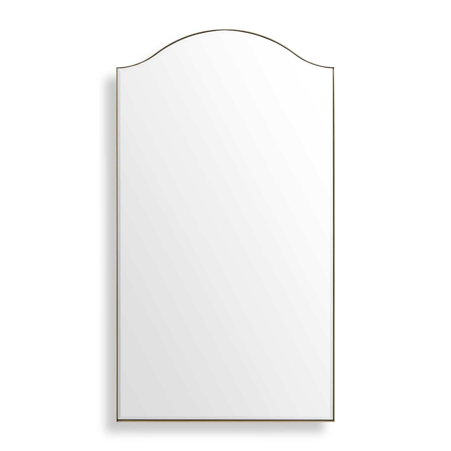 Mallorca - Arch Mirror - Brass