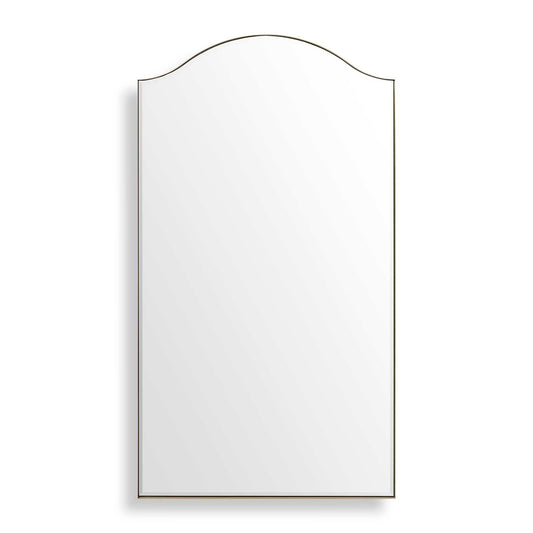 Mallorca - Arch Mirror - Brass