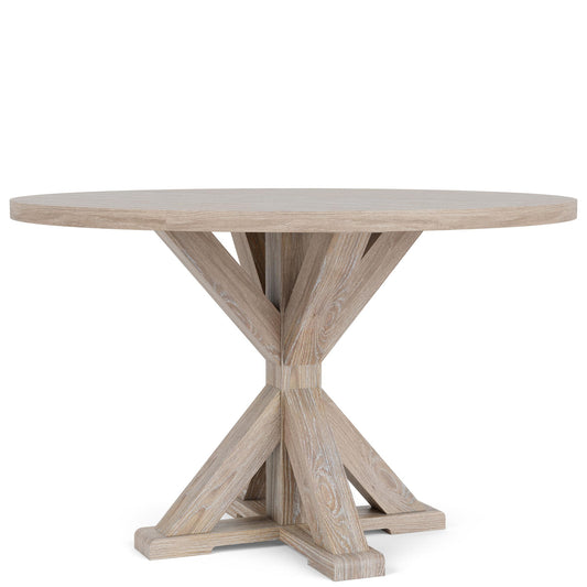 Rosalie - Round Dining Table Base - Natural