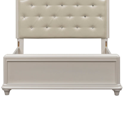 Stardust - Full Panel Footboard - White