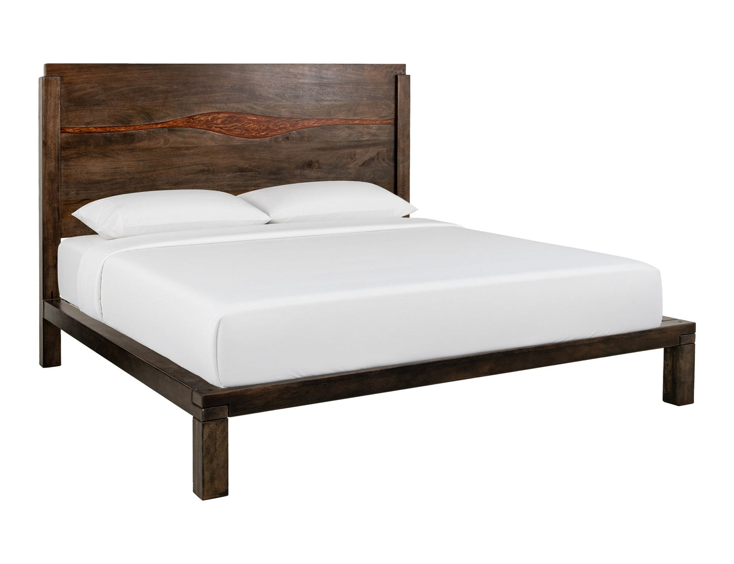 Raramuri - King Headboard - Dark Brown