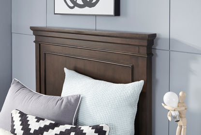 Canterbury - Full Panel Headboard - Warm Cherry